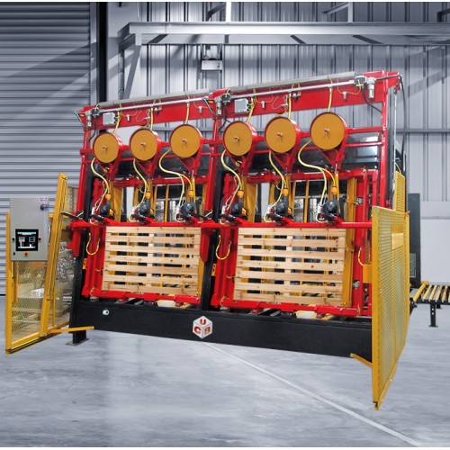 CUB BOL250 Automated Wood Pallet Nailer System C/W Automatic Stacker